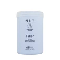 Маска для придания плотности волосам с кератином и гиалуроновой кислотой Kaaral Purify Filler, 1000 мл Маска для придания плотности волосам с кератином и гиалуроновой кислотой Kaaral Purify Filler, 1000 мл