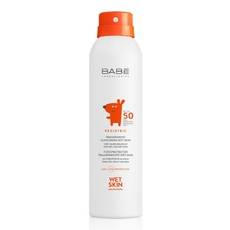 Детский влагостойкий солнцезащитный спрей SPF 50 Babe Laboratorios Детский влагостойкий солнцезащитный спрей SPF 50 Babe Laboratorios