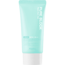 Солнцезащитный гель для лица A'PIEU Pure Block Aqua Sun Gel SPF50+/PA+++ Солнцезащитный гель для лица A'PIEU Pure Block Aqua Sun Gel SPF50+/PA+++