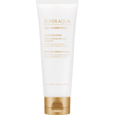 Регенерирующая пенка для умывания MISSHA Super Aqua Cell Renew Snail Cleansing Foam Регенерирующая пенка для умывания MISSHA Super Aqua Cell Renew Snail Cleansing Foam